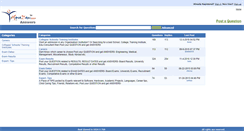 Desktop Screenshot of answers.manabadi.co.in