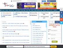 Tablet Screenshot of manabadi.co.in